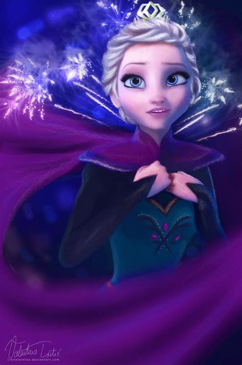 Elsa - Elsa and Anna Fan Art (37470124) - Fanpop