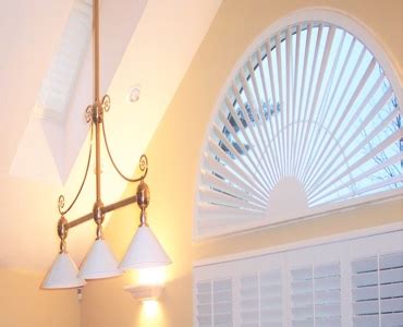 Window Treatments for Specialty Windows | Sunburst Shutters Jacksonville