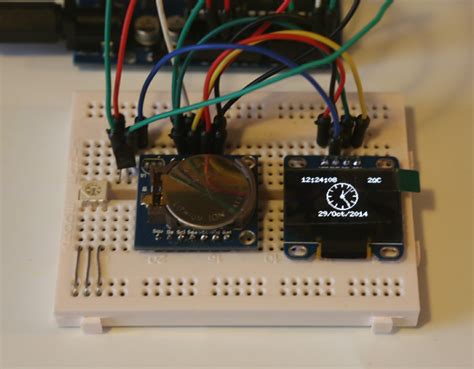 Часы Arduino с OLED-дисплеем - Rydepier Blog Spot Electronics Basics ...