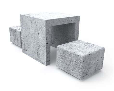 Core Concrete Seating Blocks | Furnitubes