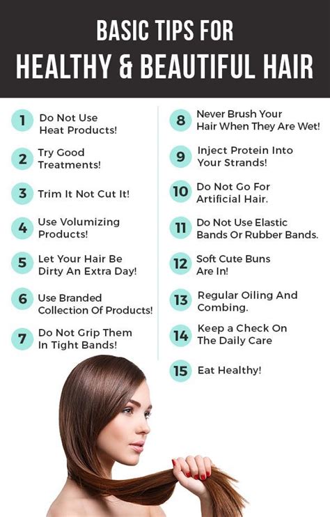 15 Basic Tips For Healthy And Beautiful Hair #BeautyTipsForBlackWomen | Healthy hair tips ...