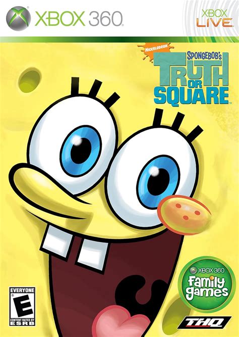 THQ SpongeBob Truth or Square, Xbox 360, ESP - Juego (Xbox 360, ESP ...