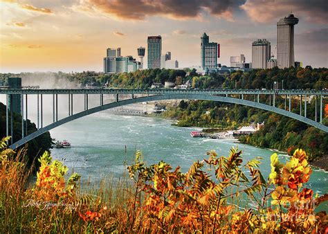 Rainbow Bridge To Canada Photograph by Robin Amaral - Fine Art America