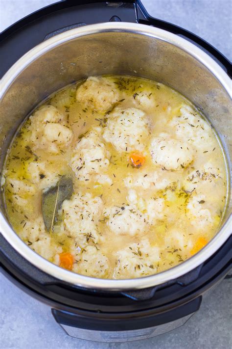 Instant Pot Chicken and Dumplings - The Best From Scratch Recipe!