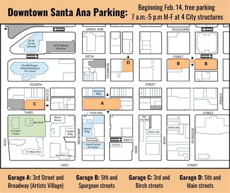 Downtown Santa Ana Parking - City of Santa Ana