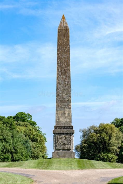 Obelisk Holkham Hall Estate Stock Photo - Image of hall, stone: 221694394