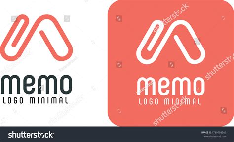 Memo Minimalist Logo Offices Administrative Offices Stock Vector (Royalty Free) 1730798566 ...