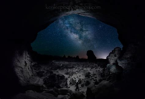 Glittering Milky Way Peeks Through Arches in Utah National Park (Photo) | Space