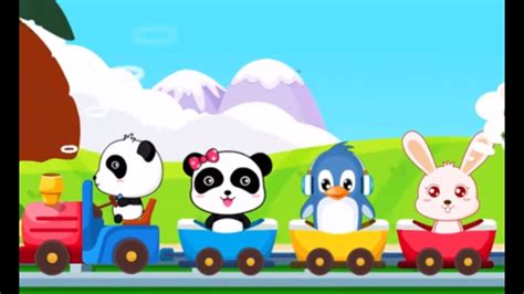 Baby Panda Learn New Words Animated Stickers Interactive & Fun Babybus Game for kids - YouTube