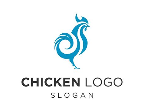 Premium Vector | Chicken logo design