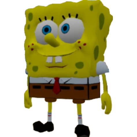 SpongeBob SquarePants SpongeBob 3D Model Diyos.PNG by polexlim on DeviantArt