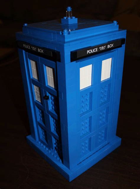 Doctor Who thing of the day: custom Lego TARDIS | FlickFilosopher.com