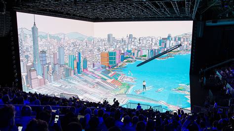 3Dimensional Unpacked Event | Samsung Note 8 Massive Screens Visual Illusion | Award-winning ...