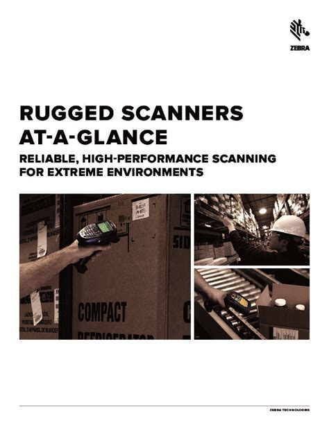 Zebra Rugged Scanners at-a-Glance – Dolphin Data Capture