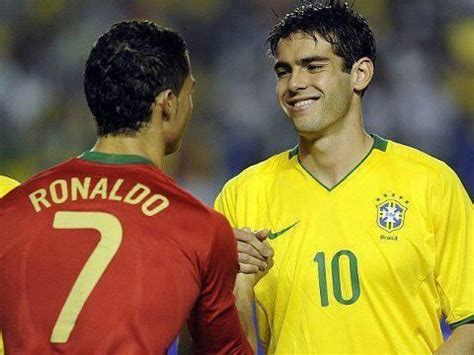 Kaka y Ronaldo Amistoso internacional | Ronaldo, Cristiano ronaldo ...