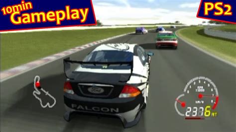 V8 Supercars Australia: Race Driver ... (PS2) Gameplay - YouTube