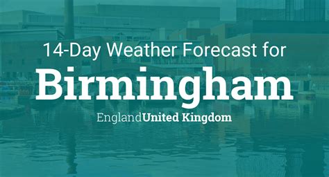 Birmingham, England, United Kingdom 14 day weather forecast