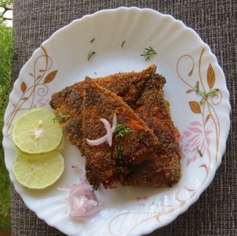 Black Pomfret Fry Recipe