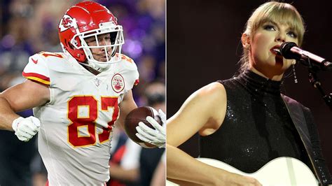 Is Travis Kelce dating Taylor Swift? Pop singer thinks Chiefs TE is ...