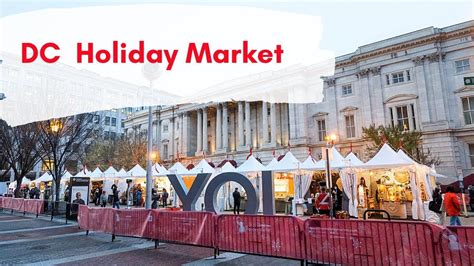 DC Downtown Holiday Market - A Virtual Walking Tour 2021 | Washington ...