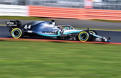 Mercedes-AMG Petronas Motorsport’s 2019 F1 Racer Hits the Track in Silverstone