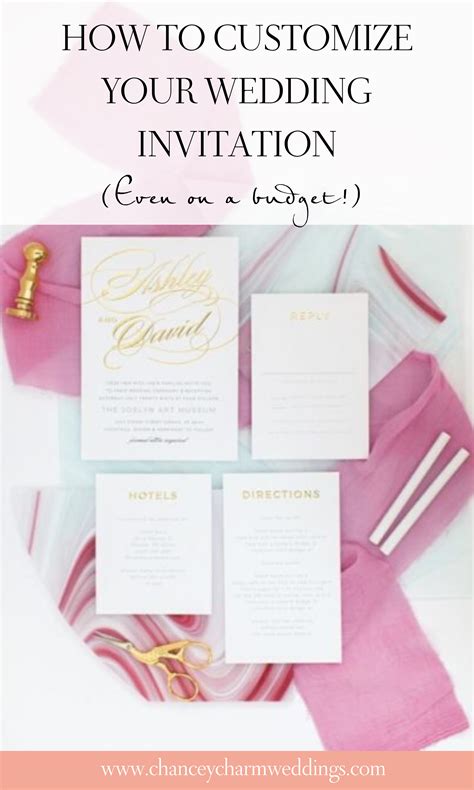 Sarah Chancey shares what site she uses to match the color palette to pre-made invites, for that ...