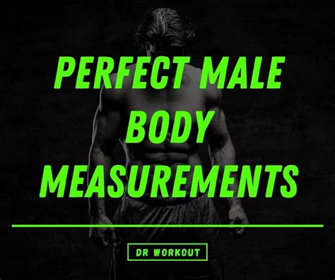 Ideal Male Body Measurements (Based on Height) For Perfect Aesthetics | Dr Workout