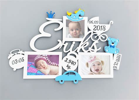 Baby Gift Personalized Baby Photo Frame Newborn Gift Baby - Etsy