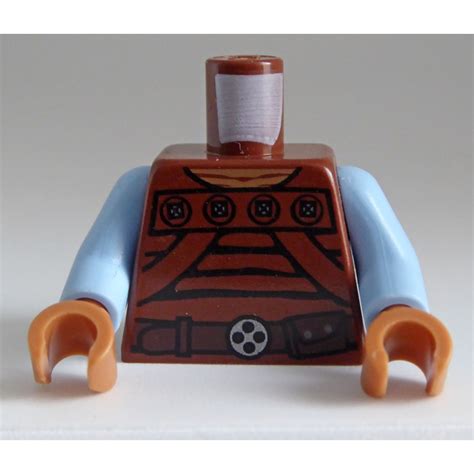 LEGO Reddish Brown Weequay Skiff Guard Torso (973 / 76382) | Brick Owl - LEGO Marketplace