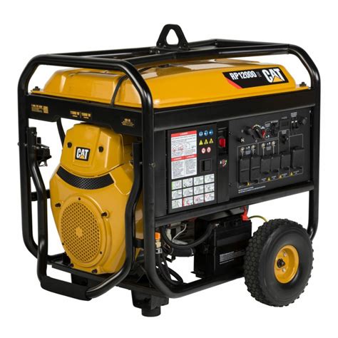 Caterpillar RP12000E | 12000W Electric Start Portable Generator | Free ...