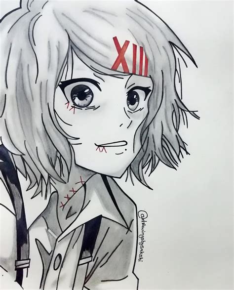 Hey guys I made this fanart of Juuzou Suzuya from Tokyo Ghoul 😁 Hope y ...