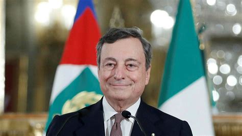 Prime Minister of Italy Mario Draghi