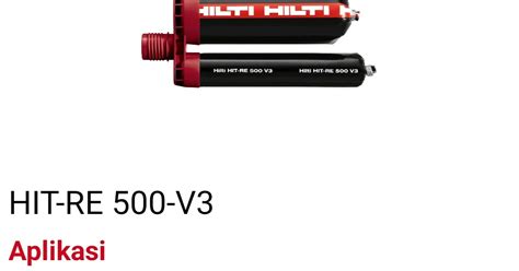 HILTI HIT RE 500 V3