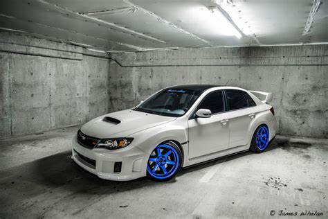 Subaru Impreza STi on Volk TE37 Wheels - Rides & Styling | Wrx, Subaru ...