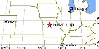 Marshall, Missouri (MO) ~ population data, races, housing & economy