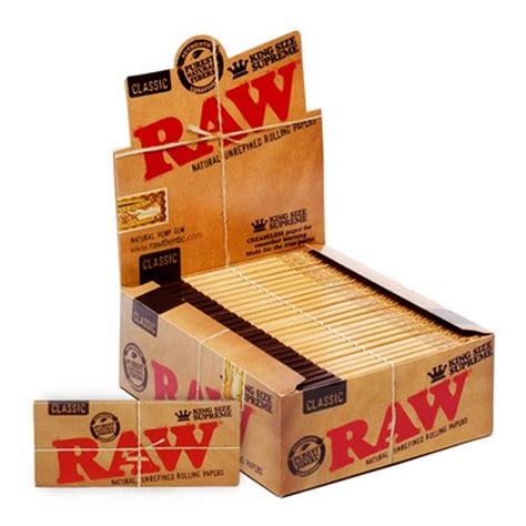 RAW CLASSIC PAPERS KING SIZE SUPREME - RYO Distribution