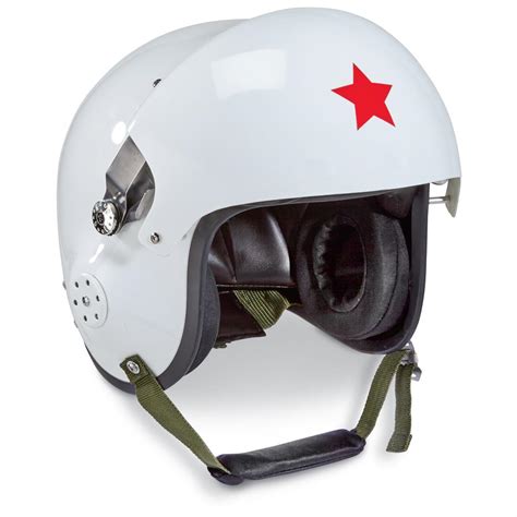 Chinese Military Surplus MiG Fighter Pilot Helmet, New - 653275, Helmets & Accessories at ...