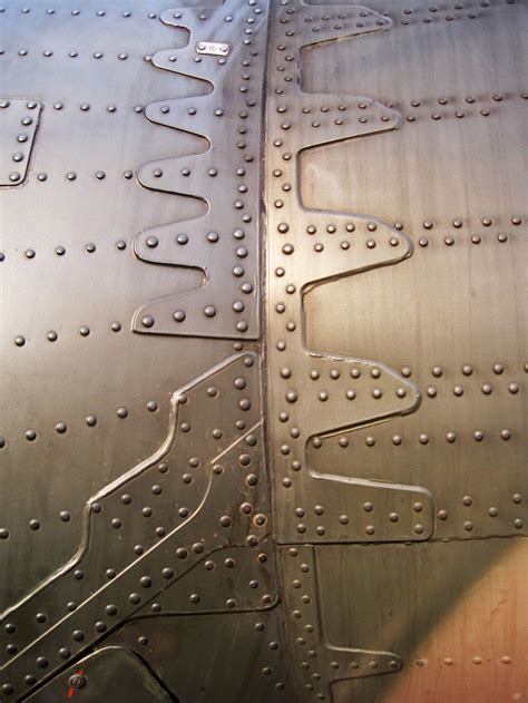 Rivets On Metal Surface Free Stock Photo - Public Domain Pictures