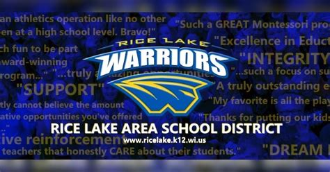 Rice Lake Area School District Seeks Community Input On Communication ...