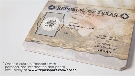 The Republic of Texas Passport | Republic of texas, Texas, Texas history