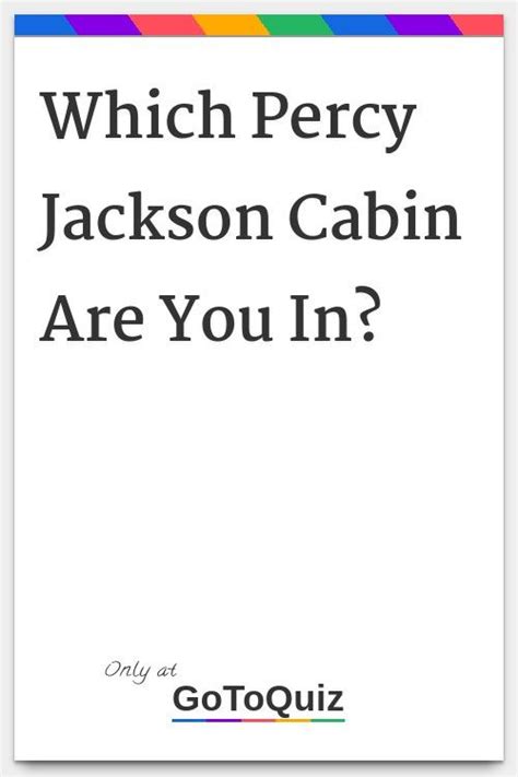 "Which Percy Jackson Cabin Are You In?" My result: Hades Percy Jackson ...