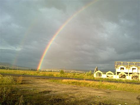 Rainbow After The Rain Photograph by Ionutz Rosca