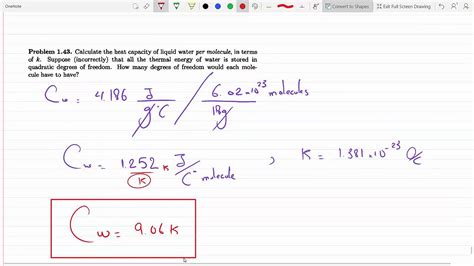 Water Heat Capacity Equation - Tessshebaylo