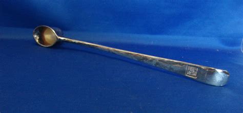 Vintage Collectible SG Silver Plate Candle Snuffer 10", England - Silverplate