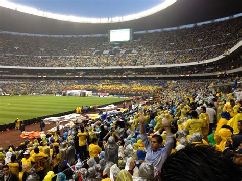 Estadio Azteca, one of the most beautiful and big stadiums in the world, house of Aguilas del ...