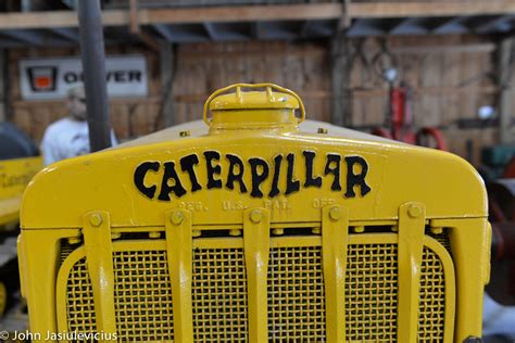 #ThrowbackThursday the logo on a historic #Caterpillar machine. It ...