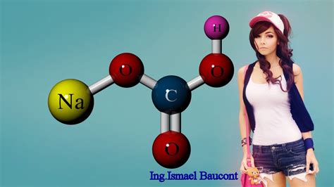 Baking Soda or Sodium Bicarbonate: 3D Molecule - YouTube