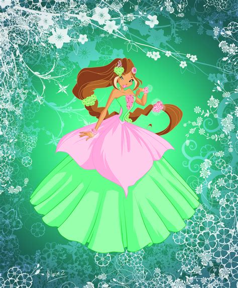 Flora Harmonix Dress. - The Winx Club Fan Art (35571327) - Fanpop