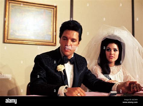 Elvis Presley And Priscilla Presley Wedding