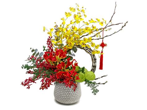 Florist Flower Arrangement - CNY florist Deco AP09 - L76605006 - Give Gift Boutique Flower Shop